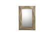 Espejo Rectangular Madera Metal Dorado Serie Ariane
