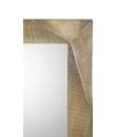 Espejo Rectangular Madera Metal Dorado Serie Ariane