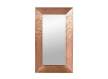 Espejo Rectangular Metal Laminado Cobre Serie Ariane