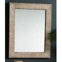 Espejo Rectangular Rustico Oriental Serie Dakarai