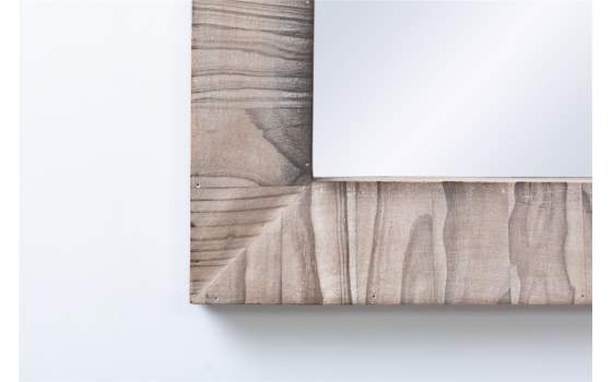Espejo Rectangular Rustico Oriental Serie Dakarai