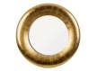 Espejo Redondo Grande Color Oro Estilo Art Deco Serie Adcher