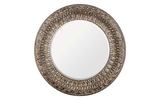Espejo Redondo Grande Diseño Rustico Provenzal Adcher