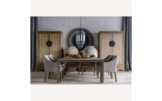 Espejo Redondo Grande Diseño Rustico Provenzal Adcher