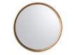 Espejo Redondo Madera 80 cm Acabado Natural - Serie Abrey