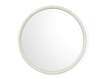 Espejo Redondo Madera 80 cm Color Beige - Serie Abrey