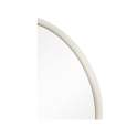 Espejo Redondo Madera 80 cm Color Beige - Serie Abrey