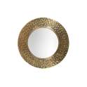 Espejo Redondo Metal Laminado Oro Serie Ariane