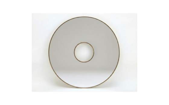 Espejo Redondo Moderno Orificio Central 60 cm - Serie Amort