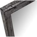 Espejo Ventana Rectangular Metalico Negro Plata  Serie Draison