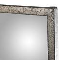 Espejo Ventana Rectangular Metalico Negro Plata  Serie Draison