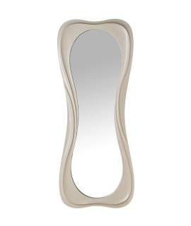 Espejo Vestidor Alto Diseño Actual Blanco Serie Albelt