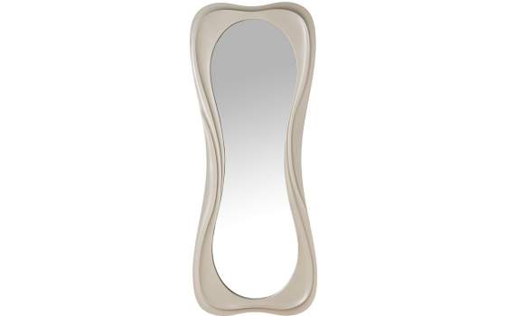 Espejo Vestidor Alto Diseño Actual Blanco Serie Albelt