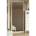 Espejo Vestidor Alto Marco Blanco Serie Adismu
