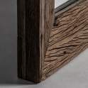 Espejo Vestidor Alto Marco de Madera Rustica Reciclada Serie Sam