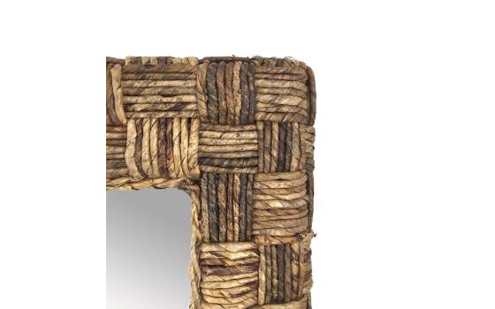 Espejo Vestidor Alto Tejido Artesanal Serie Abaca