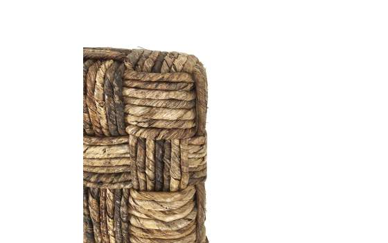 Espejo Vestidor Alto Tejido Artesanal Serie Abaca
