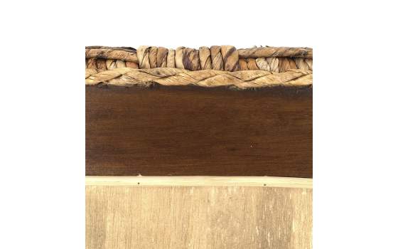 Espejo Vestidor Alto Tejido Artesanal Serie Abaca