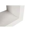Estante Cubo Pared Blanco Serie Everest