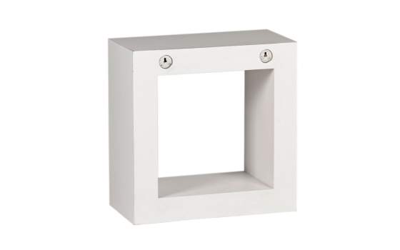 Estante Cubo Pared Blanco Serie Everest