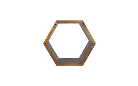 Estante Pared Hexagonal Colonial Serie Artict