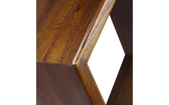 Estante Pared Hexagonal Colonial Serie Artict