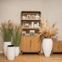 Estantería Actual 2 Puertas 3 Estantes Mango Natural Abadin