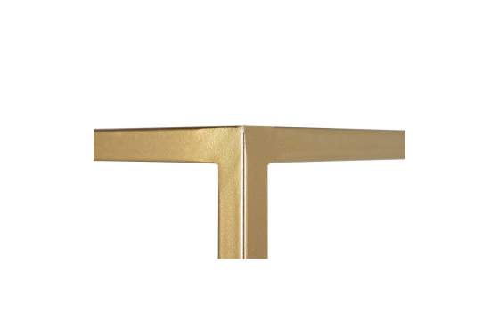 Estantería de 60 Moderna 7 Estantes Oro Cristal - Abzac