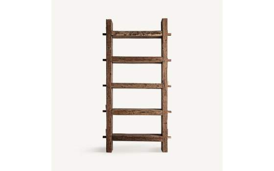 Estantería Libreria Rustica Madera Reciclada - Serie Walding