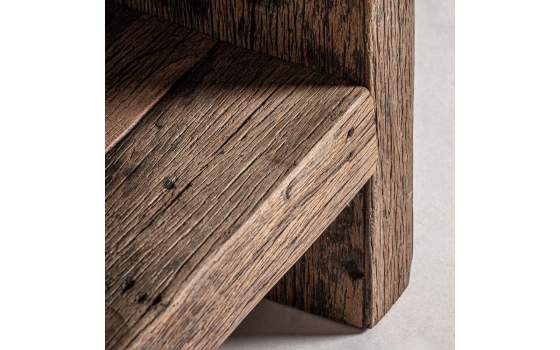 Estantería Libreria Rustica Madera Reciclada - Serie Walding