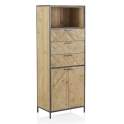 Estanteria 3 Cajones 2 Puertas Estilo Industrial Serie Adisf