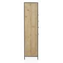 Estanteria 3 Cajones 2 Puertas Estilo Industrial Serie Adisf