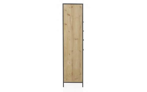 Estanteria 3 Cajones 2 Puertas Estilo Industrial Serie Adisf