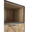 Estanteria 3 Cajones 2 Puertas Estilo Industrial Serie Adisf