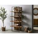 Estanteria 4 Balda Madera Reciclada y Metal Rustica Venatici