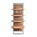 Estanteria 4 Balda Madera Reciclada y Metal Rustica Venatici