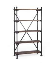 Estanteria 5 Baldas Estilo Rustico Industrial Vintage Serie Pipa