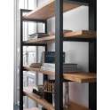 Estanteria 5 Baldas Forja y Madera Estilo industrial Virginia