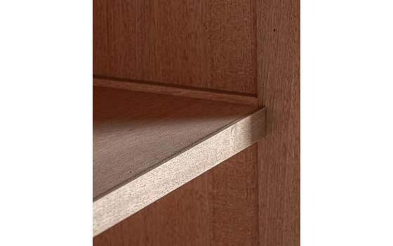 Estanteria Actual 1 Puerta Madera Ratan - Serie Weurtz