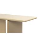 Estanteria Aparador Moderno Beige 2 Estantes Serie Mollaris