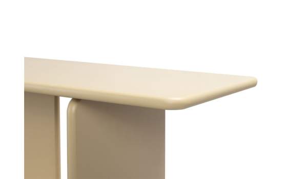 Estanteria Aparador Moderno Beige 2 Estantes Serie Mollaris