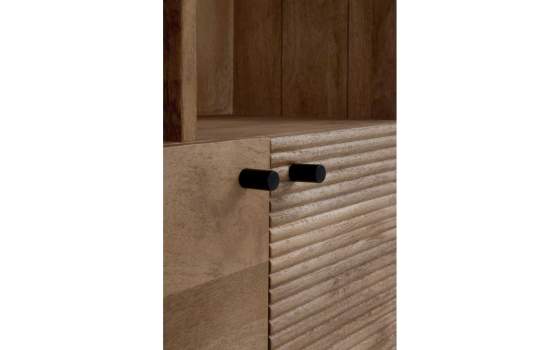 Estanteria Contornos Redondeados 2 Puertas Serie Aldomar