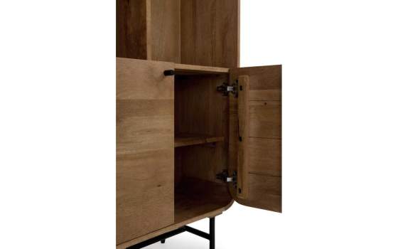 Estanteria Contornos Redondeados 2 Puertas Serie Aldomar