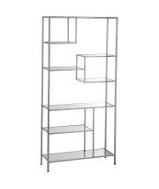 Estanteria de Acero Plata Vieja Estilo Actual Serie Binda