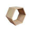 Estanteria de Pared Hexagonal Estilo Nordico Serie Scandi