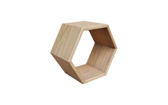 Estanteria de Pared Hexagonal Estilo Nordico Serie Scandi