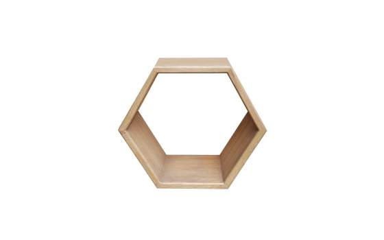 Estanteria de Pared Hexagonal Estilo Nordico Serie Scandi