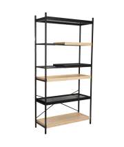 Estanteria Forja y Madera Bandejas Serie Datros