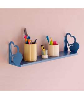 Estanteria Juvenil de Pared Forja Serie Cuore