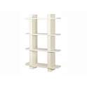 Estanteria Libreria Diseño Actual Color Crema Serie Avio